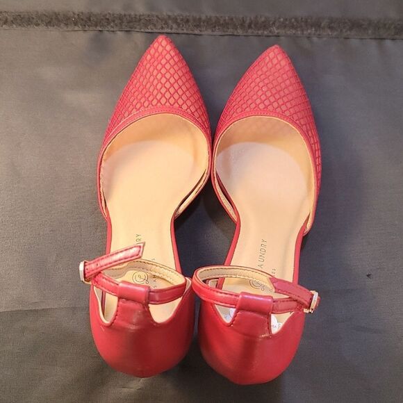 BRAND NEW CHINESE LAUNDRY  HEELS WITH MESH DESIGN AND POINTED TOE PUMP - Picture 5 of 14
